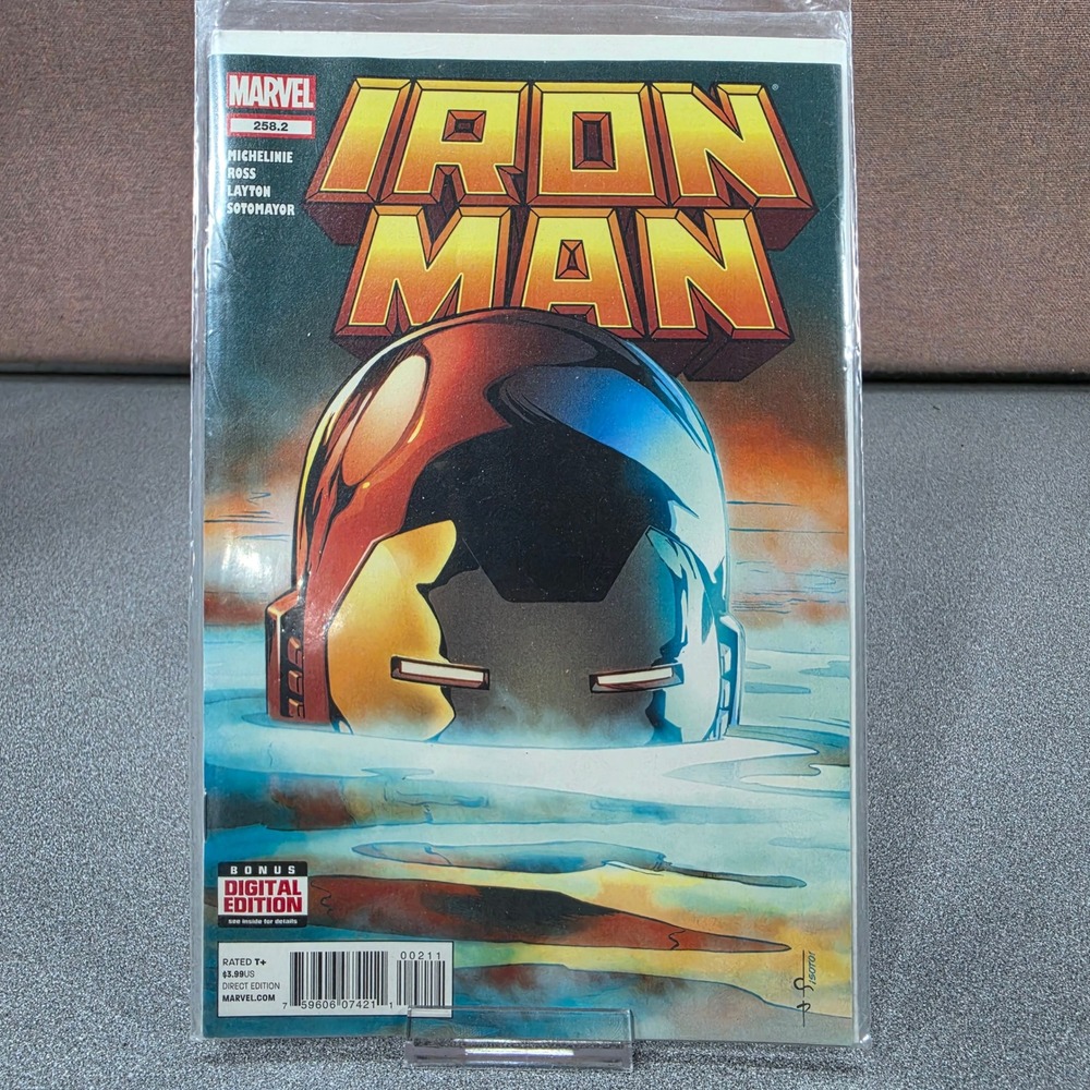 Marvel Iron Man 258.2 Comic Book Excellent Armor Wars Ross